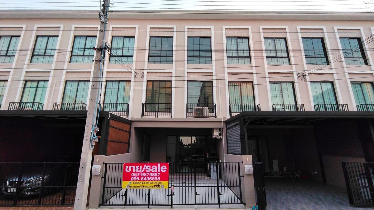 ให้เช่าทาวน์โฮมบางแค เพชรเกษม : ✨ ขาย / ให้เช่า ทาวน์โฮมหรู สไตล์ Colonial Classic บ้านใหม่มาก! ยังไม่เคยอยู่อาศัย ✨