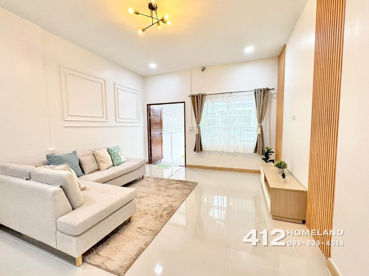 ขายทาวน์โฮมเลียบทางด่วนรามอินทรา : ขายด่วน! ทาวน์เฮ้าส์ 2 ชั้น รีโนเวทใหม่ พร้อมอยู่ ฟรีโอน โพธิ์แก้วซอย 4 แยก 4 