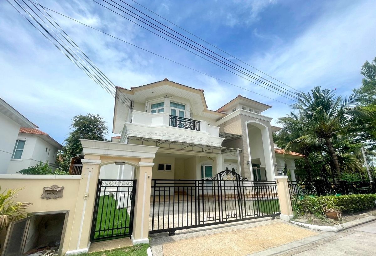 ขายบ้านพระราม 2 บางขุนเทียน : ขายบ้าน หลังริม เดอะแกรนด์ พระราม 2 เดอะแกรนด์ พระราม2 4 ห้องนอน 4 ห้องน้ำ  สวย ราคาดี 