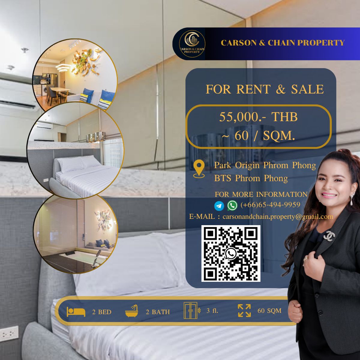 ให้เช่าคอนโดสุขุมวิท อโศก ทองหล่อ : Park 24  ( Park Origin Phrom Phong )