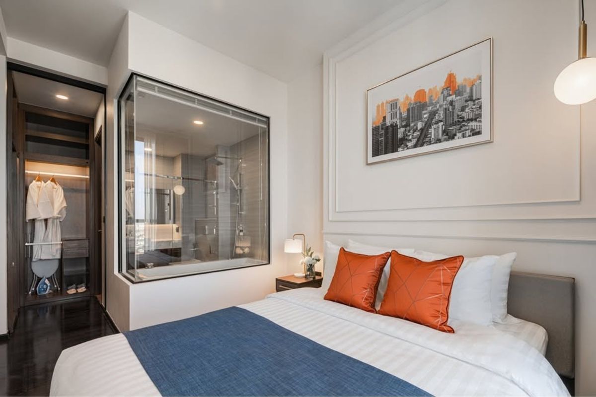 ให้เช่าคอนโดสุขุมวิท อโศก ทองหล่อ : 🏙️ คอนโดให้เช่า พาร์ค ออริจิ้น ทองหล่อ – วิวเมือง ชั้นสูง แต่งครบ