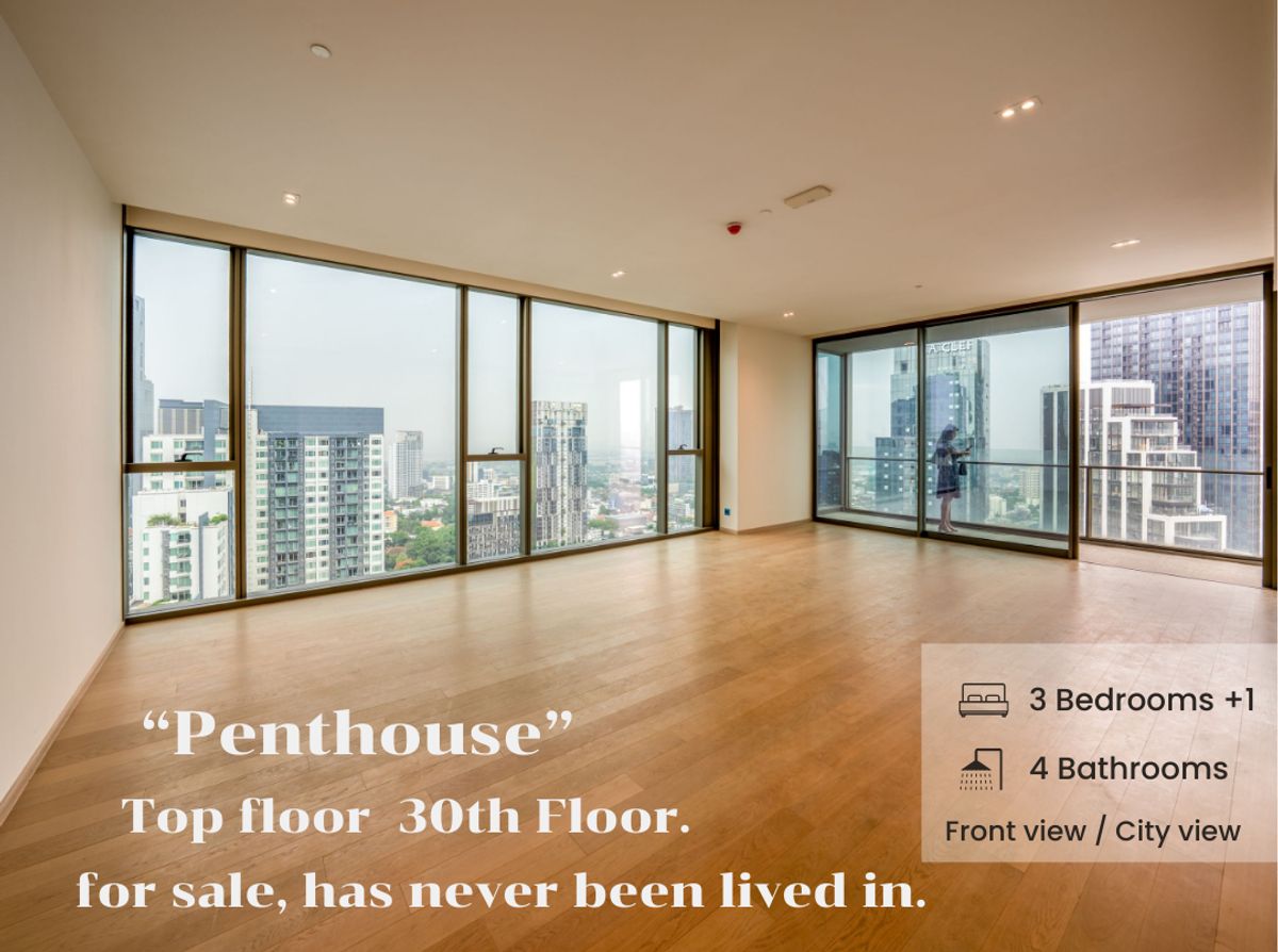 For SaleCondoSukhumvit, Asoke, Thonglor : The Strand Thonglor | Top-Floor Penthouse