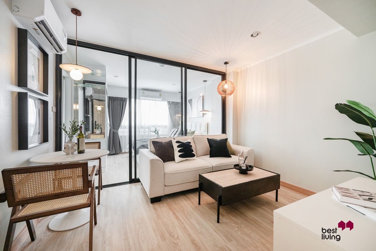 ขายคอนโดรัชดา ห้วยขวาง : 📌📌𝗟𝗼𝘄 𝗿𝗶𝘀𝗲🏢 𝟭 นอน ครัวปิด, 🚆ใกล้ 𝗠𝗥𝗧 ห้วยขวาง, เดอะสตรีทรัชดา, เซ็นทรัล พระราม 𝟵🛍️