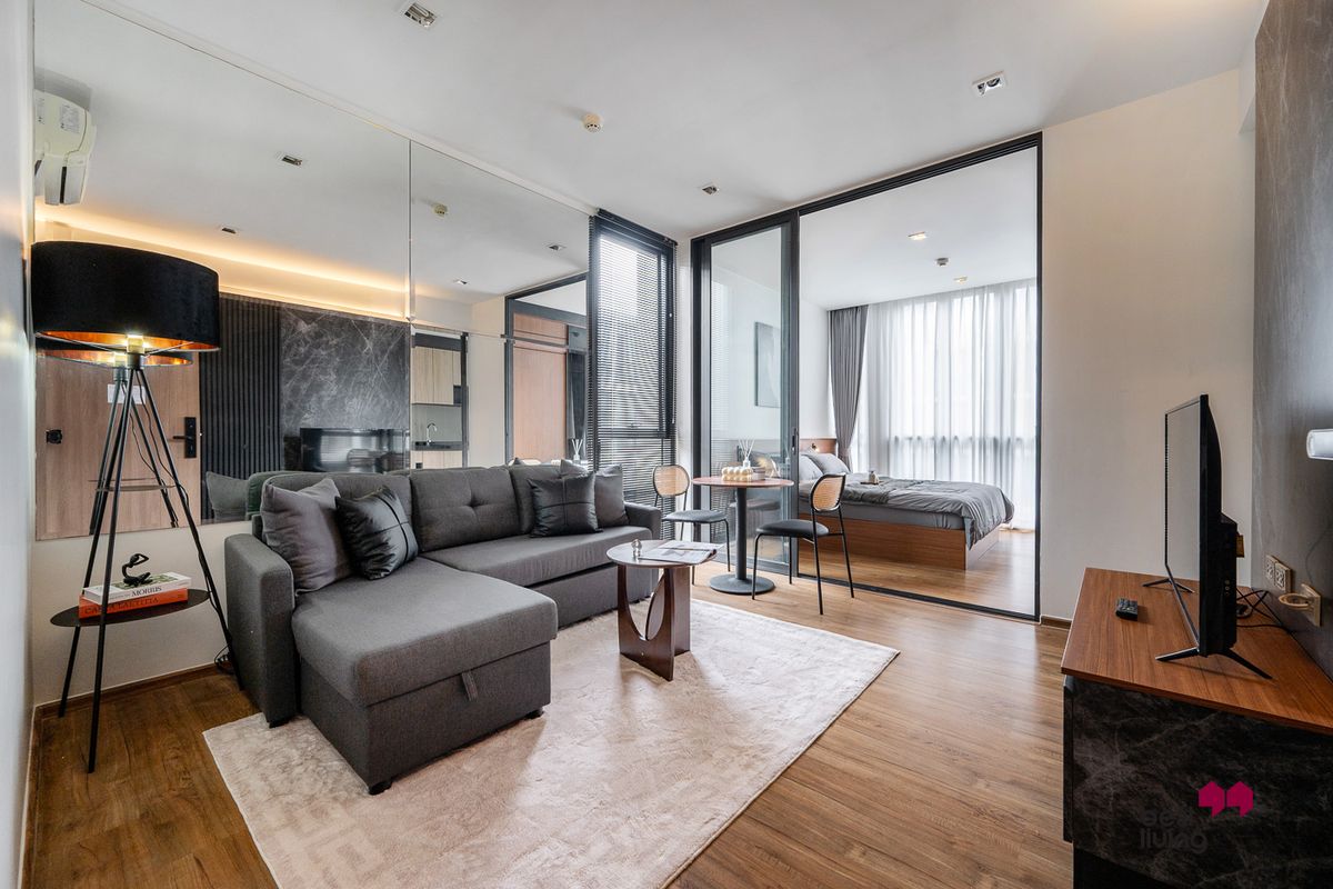 ขายคอนโดอ่อนนุช อุดมสุข : 《ใกล้ 𝗕𝗧𝗦 อ่อนนุช🚆》 1️⃣ นอน 𝟯𝟱.𝟴 ตรม. ชั้น 6️⃣ครัวปิด, พร้อมเฟอร์และเครื่องใช้ไฟฟ้าครบ, 𝗟𝗼𝘄 𝗿𝗶𝘀𝗲 โครงสร้างแน่นๆ💪💪