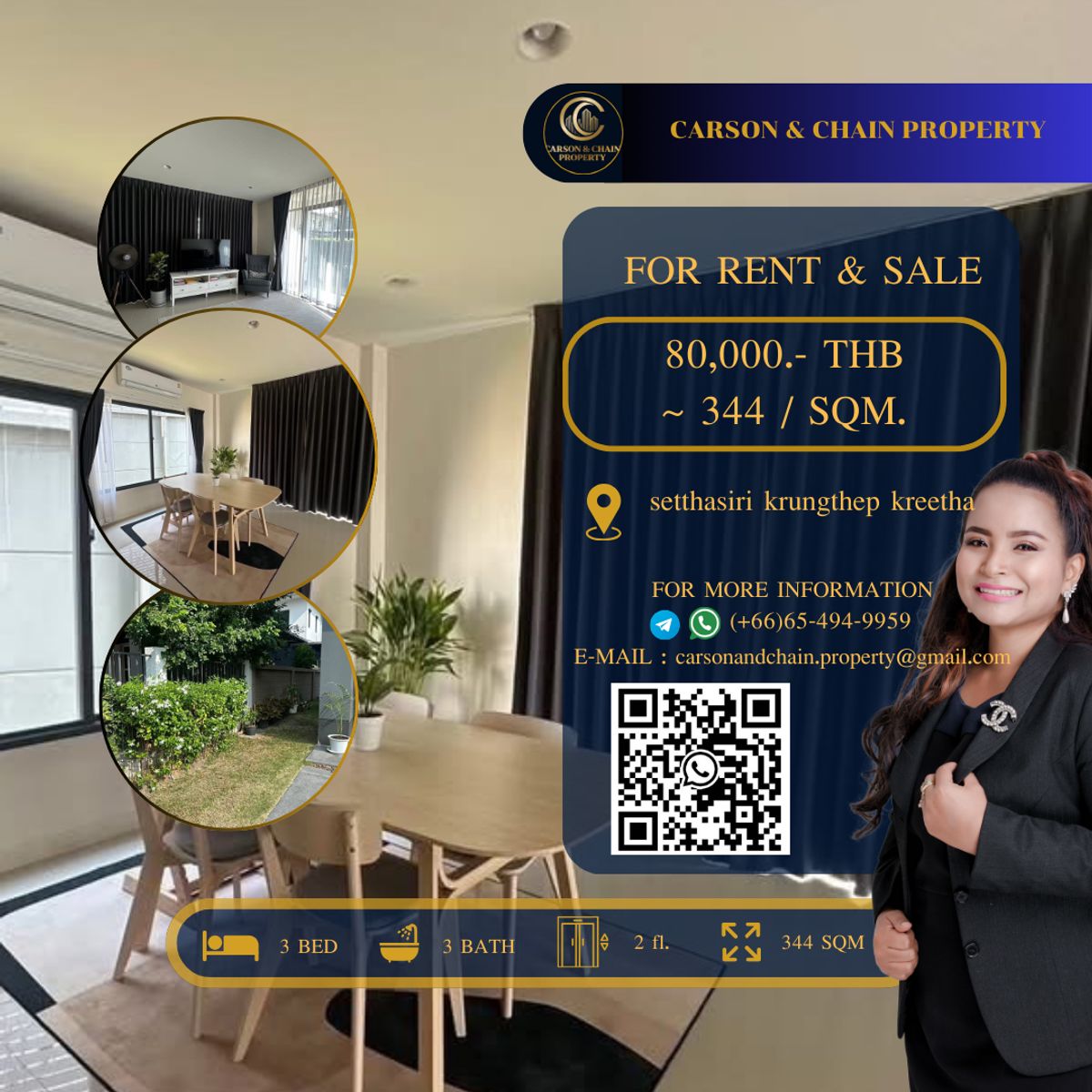 For RentHousePattanakan, Srinakarin : Setthasiri Krungthep Kreetha