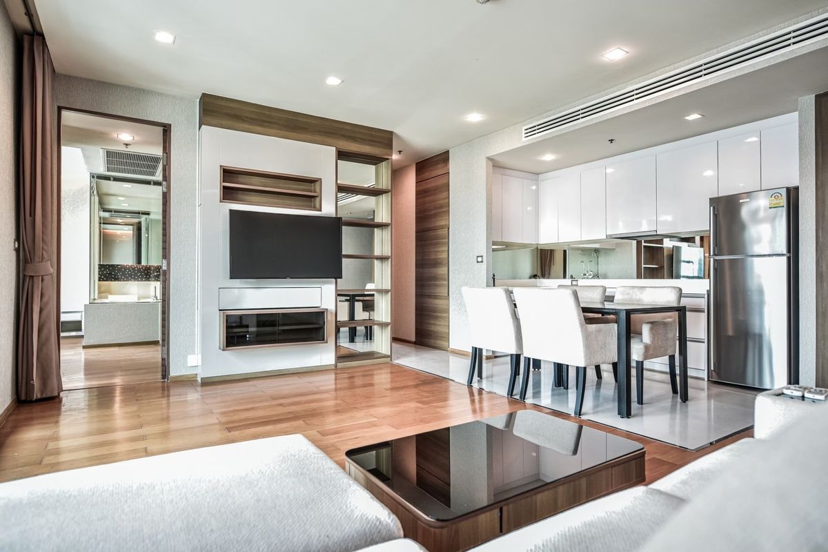 For RentCondoSathorn, Narathiwat : For rent The Address Sathorn | 2 bedrooms, Maha Nakhon Building view 📌 Ref: T1740 💰 Rent: 57,000 baht/month 📱 Line: TRCONDO