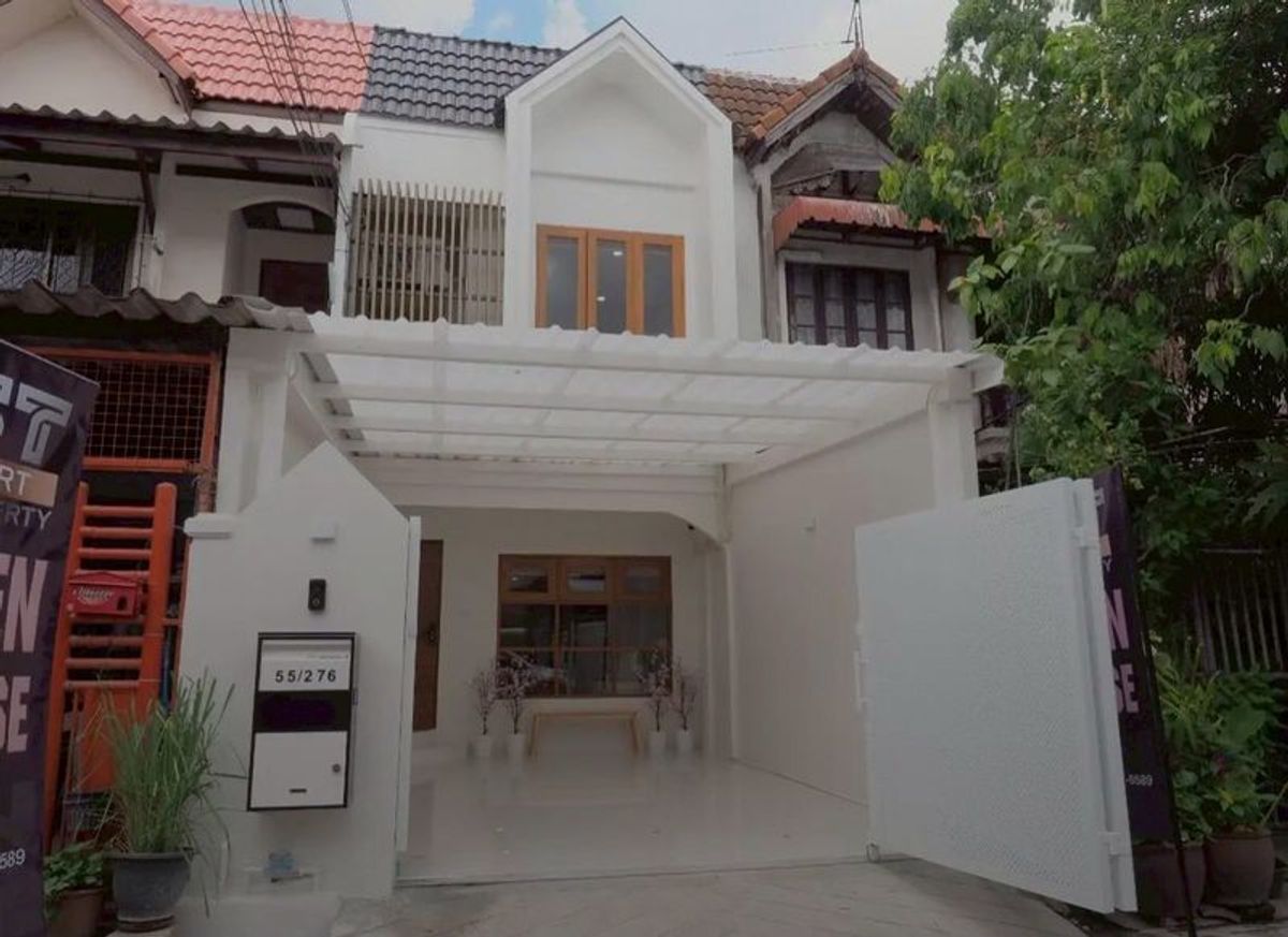 ขายทาวน์โฮมรามคำแหง หัวหมาก : ขาย ทาวน์เฮ้าส์พร้อมอยู่ รามคำแหง 154 เลขที่ 55/276 (พร้อมเข้าอยู่ 1/6/68)