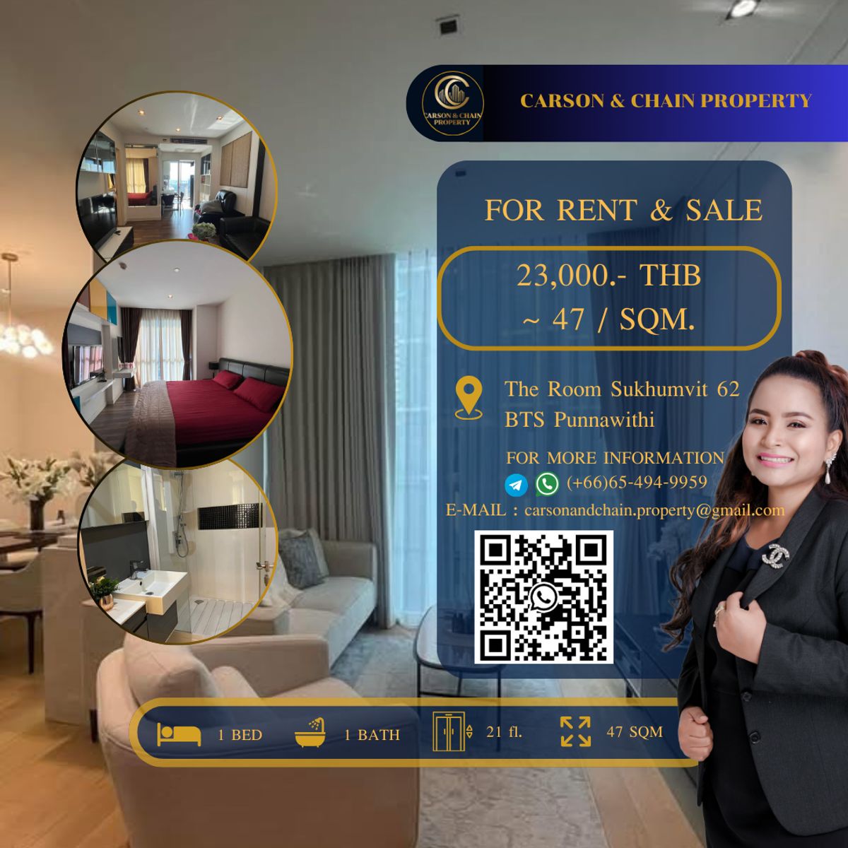 คอนโดอ่อนนุช อุดมสุข : The Room Sukhumvit 62