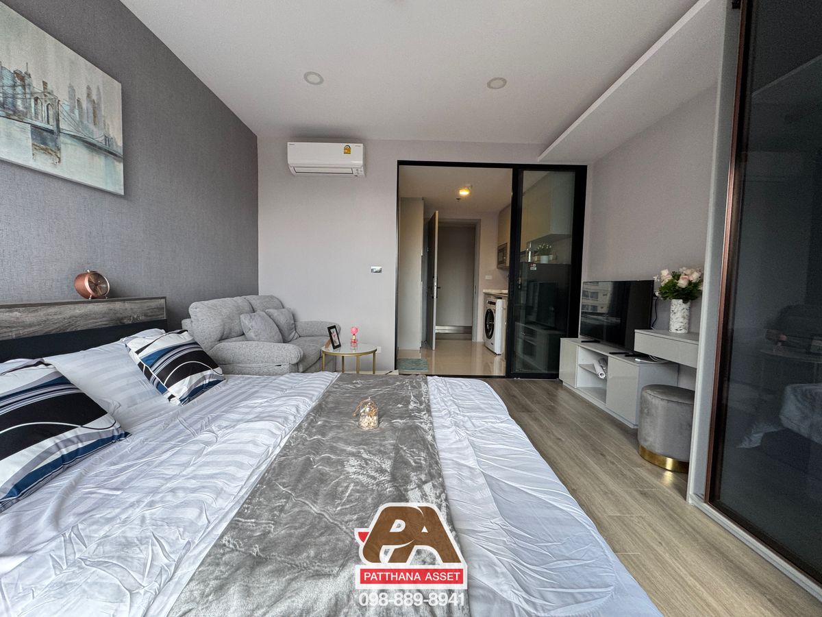 For RentCondoRatchadapisek, Huaikwang, Suttisan : For Rent: Soho Bangkok Ratchada, 1 Bedroom Fully Furnished, Ready to Move in