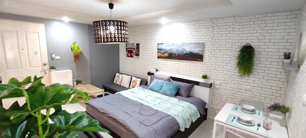 ให้เช่าคอนโดรัชดา ห้วยขวาง : ให้เช่า แฮปปี้รัชดา 18 ห้องสวยน่าอยู่มากทำเลทองย่านใจกลางเมือง