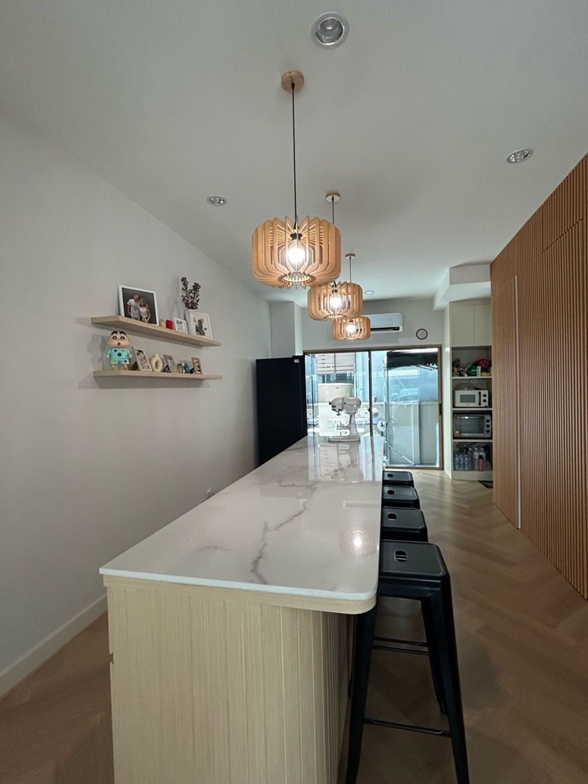 For RentTownhomeMin Buri, Romklao : Rent 3 -story townhome, Ban Klang Mueang Rama 9-Krungthep Kreetha