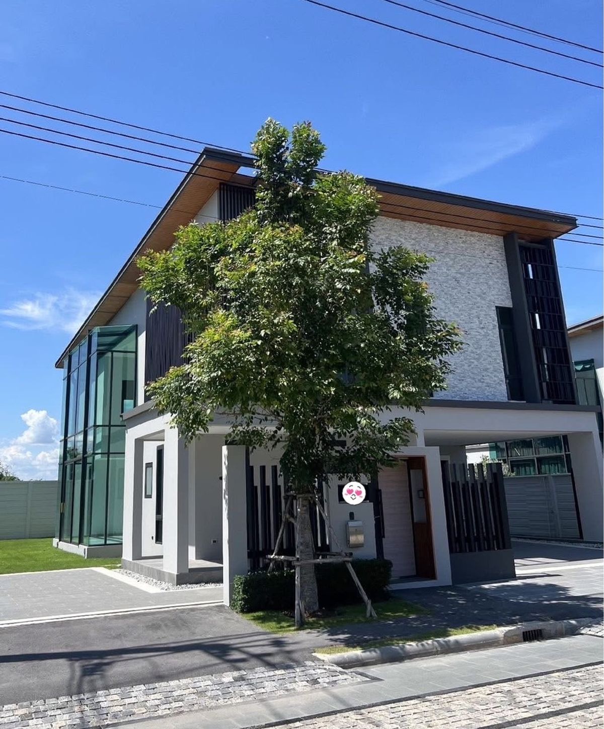 For RentHousePhutthamonthon, Salaya : House for rent, Le Park Nex, new house, 1st hand, wide area