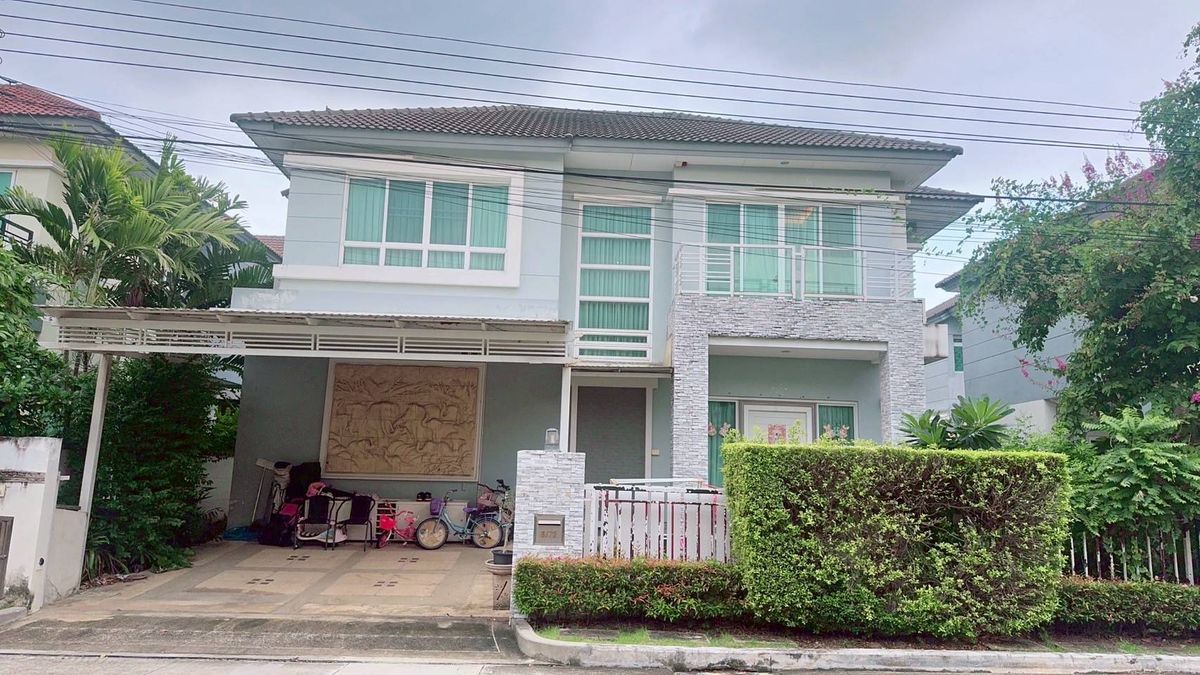 ขายบ้านลาดกระบัง สุวรรณภูมิ : ขาย บ้านเดี่ยวหรูสไตล์ Modern Classic ฟังก์ชัน Double Master Bedroom ใกล้ ARL ลาดกระบัง และสนามบินสุวรรณภูมิ