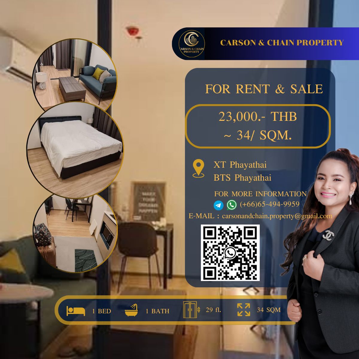 For RentCondoRatchathewi,Phayathai : XT Phayathai