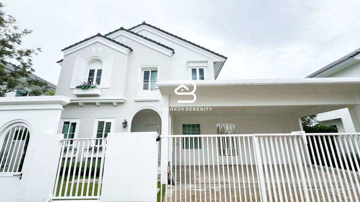 For RentHouseBangna, Bearing, Lasalle : Luxury House for Rent at Chaiyapruek Bangna Km.15