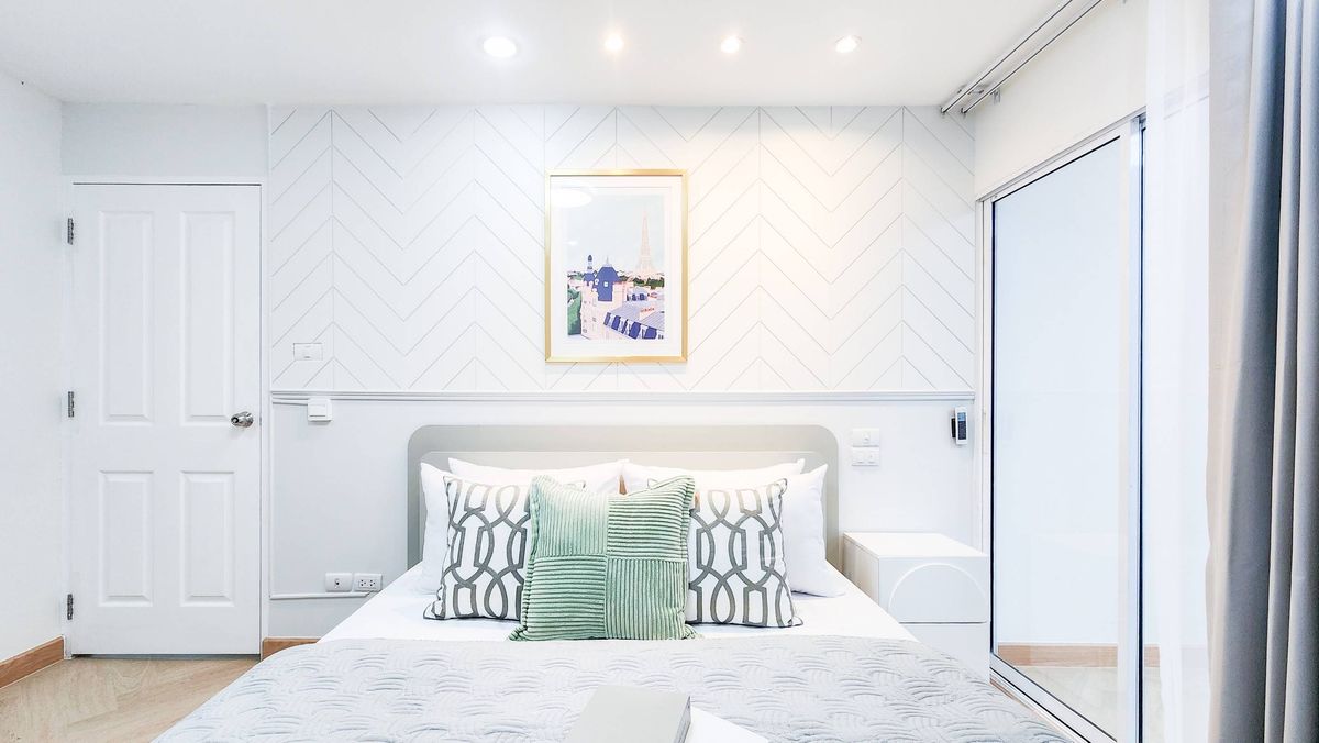 ขายคอนโดรัชดา ห้วยขวาง : แฮปปี้ คอนโด รัชดา 18 | Happy Condo Rachada 18  ขนาด 80 ตรม. 2 ห้องนอน 2 ห้องนั่งเล่น ห้องครัวแยก