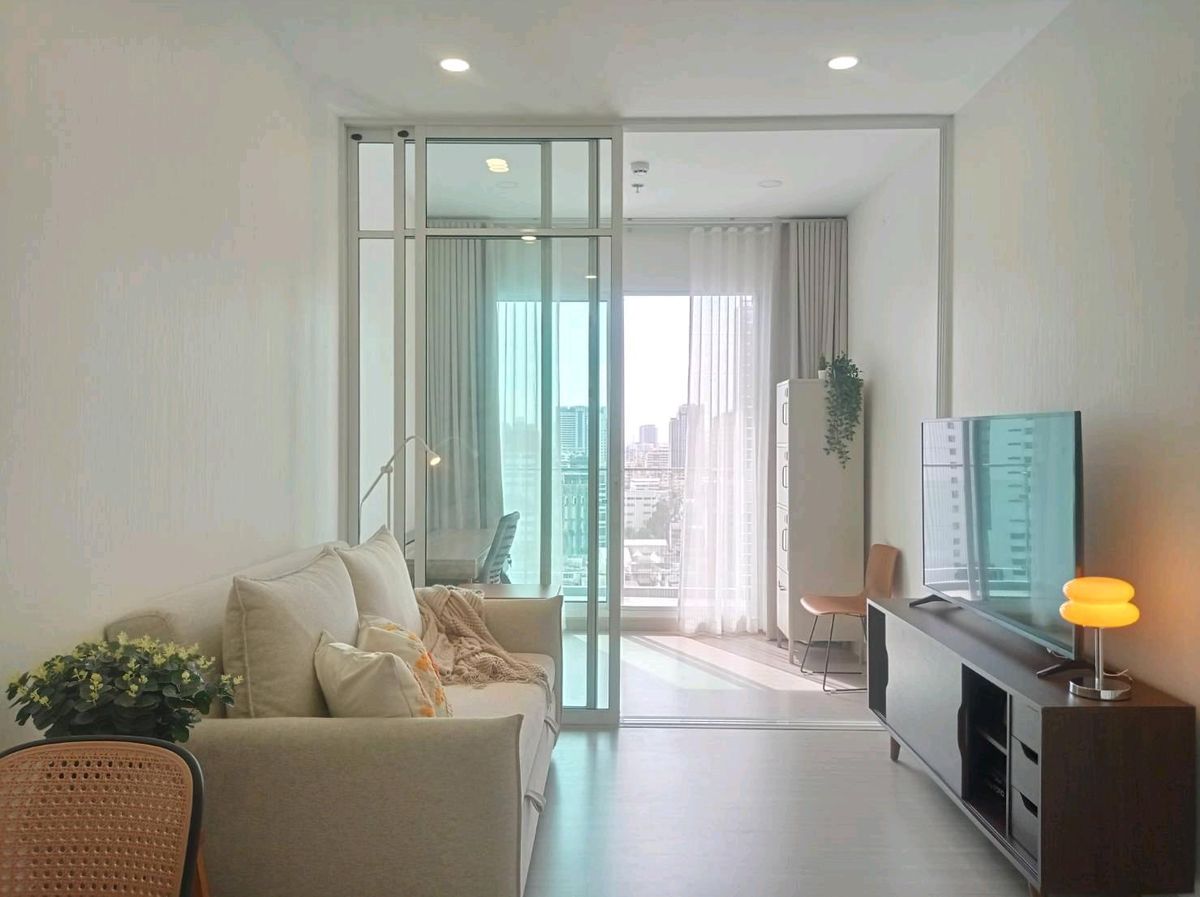 For RentCondoSiam Paragon ,Chulalongkorn,Samyan : 1 bedroom, size 52 sqm. Ready to stay, comfortable view