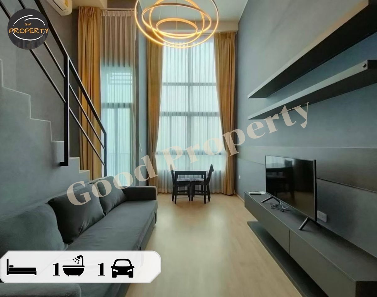 ให้เช่าคอนโดพระราม 9 เพชรบุรีตัดใหม่ RCA : ให้เช่าคอนโดมิเนียม ไอดีโอ นิว พระราม 9 Duplex มีชั้นลอย