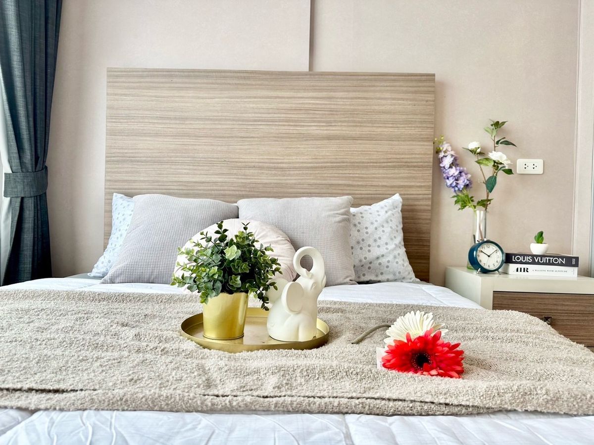 For SaleCondoNonthaburi, Bang Yai, Bangbuathong : Selling a train view