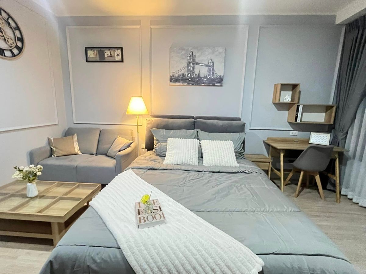 For RentCondoRama9, Petchburi, RCA : ⭐️ IDEO NEW RAMA 9 ⭐️ Beautiful room, decorated with There are complete furniture and electrical appliances.