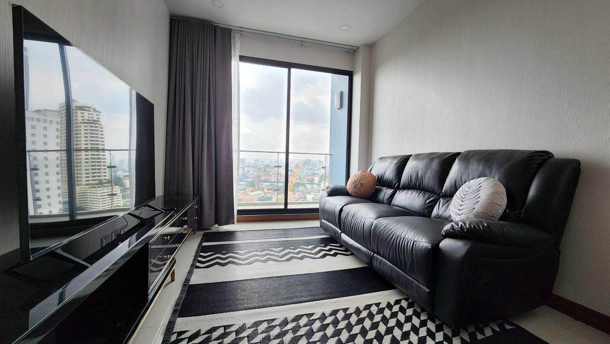 For RentCondoWongwianyai, Charoennakor : For Rent Supalai Premier Charoen Nakhon 1Bed Size 48 SQ.M. F/F