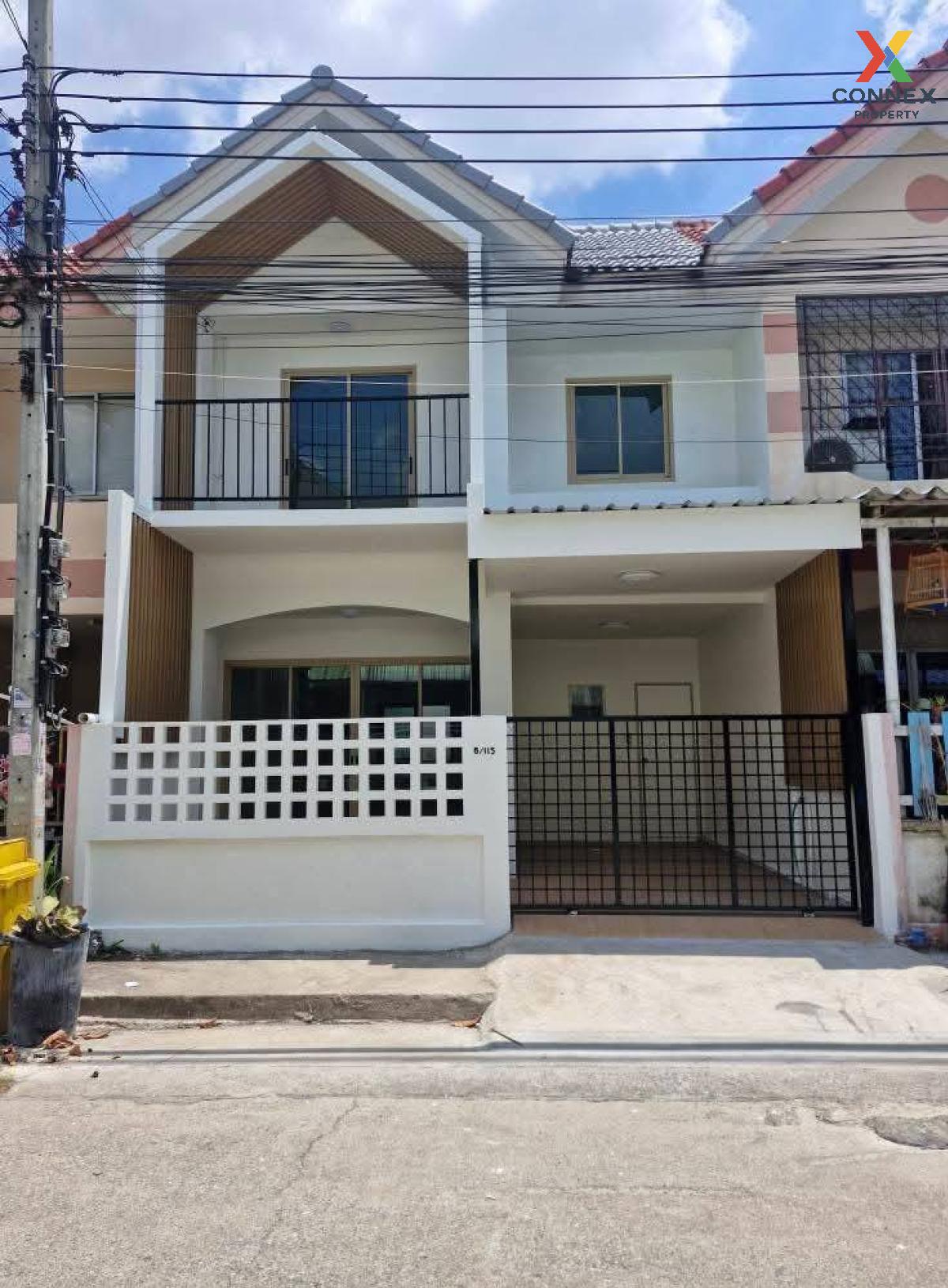 ขายทาวน์โฮมนนทบุรี บางใหญ่ บางบัวทอง : ขายทาวน์เฮ้าส์/ทาวน์โฮม  บ้านวิโรจน์วิลล์ ละหาร หน้ากว้าง รีโนเวทใหม่ ละหาร บางบัวทอง นนทบุรี CX-123267