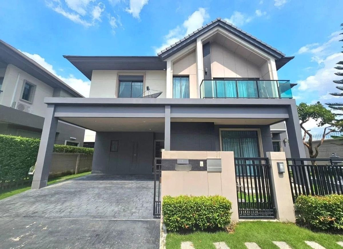 For RentHouseRama5, Ratchapruek, Bangkruai : Rent a single house with Glashouse Bangkokboulevard Sathorn -Pinklao 2, near Central Westville