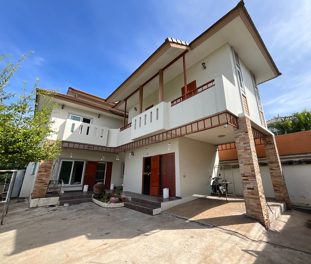 For SaleHouseRama 2, Bang Khun Thian : 2 -storey detached house for sale. Good condition.