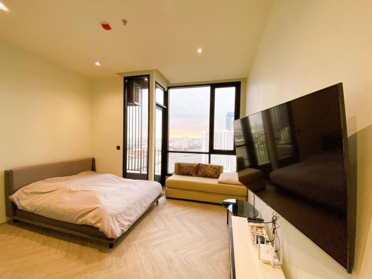 ให้เช่าคอนโดวงเวียนใหญ่ เจริญนคร : ⭐️ Chapter Charoennakhon - Riverside ⭐️ ห้องสตูดิโอ 25 ตร.ม.  สิ่งอำนวยความสะดวกมีครบ