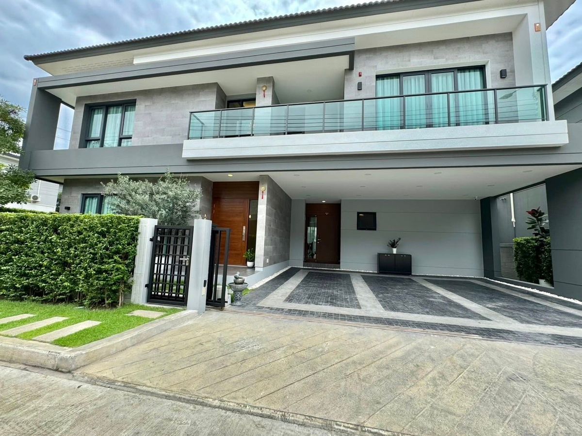 HouseBangna, Bearing, Lasalle : Rent /House for sale, 2 -story house, The City Bangna
