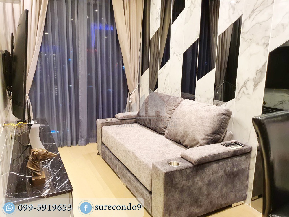 ให้เช่าคอนโดสุขุมวิท อโศก ทองหล่อ : 😊😍 RENT & SELL ให้เช่าและขาย 1 ห้องนอน🚄ใกล้ MRT สุขุมวิท เพียง 94 ม.🏢แอชตัน อโศก Ashton Asoke 🔔พื้นที่:30.00 ตร.ม. 💲ราคาเช่า:฿35,000.-บาท 💲ราคาขาย:8,250,000.-บาท 📞นัดชมห้อง:099-5919653 ✅LineID: @sureresidence