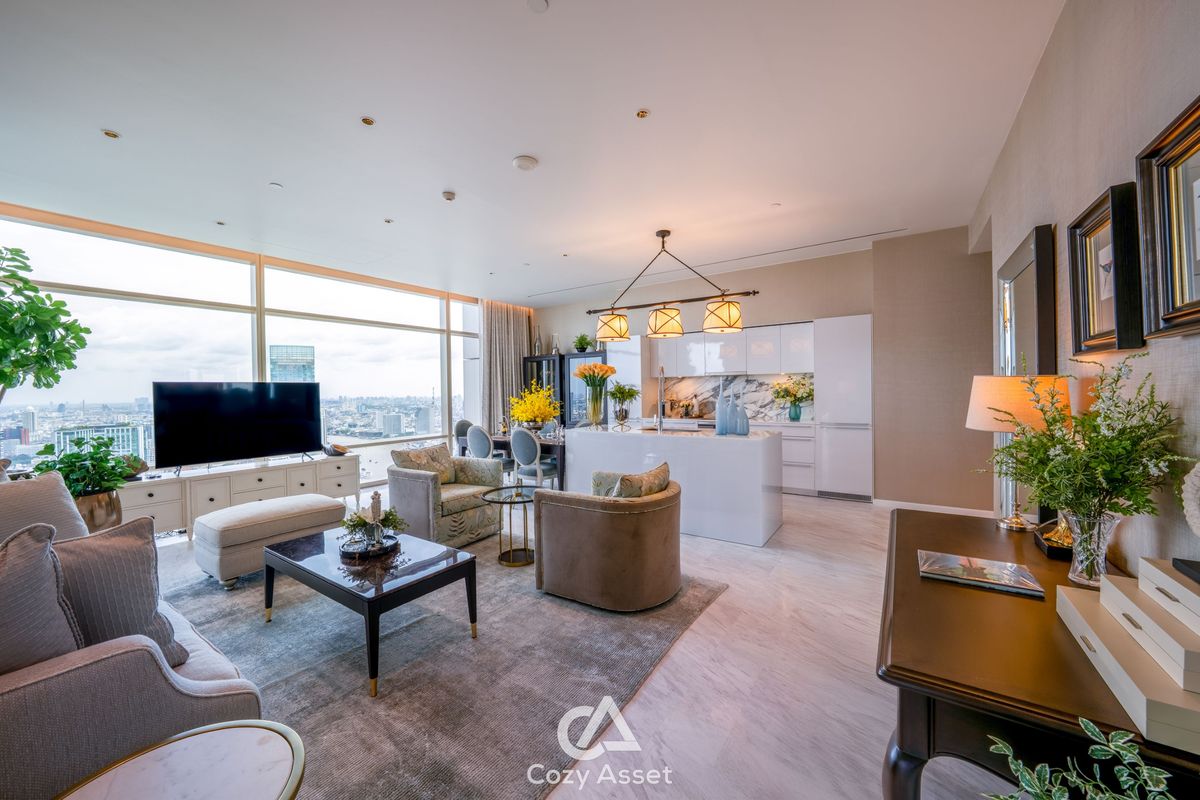 ให้เช่าคอนโดสาทร นราธิวาส : 📍New Listing | Four Seasons Private Residences 2 Beds, 140 Sq.m, 285,000 THB/ Month