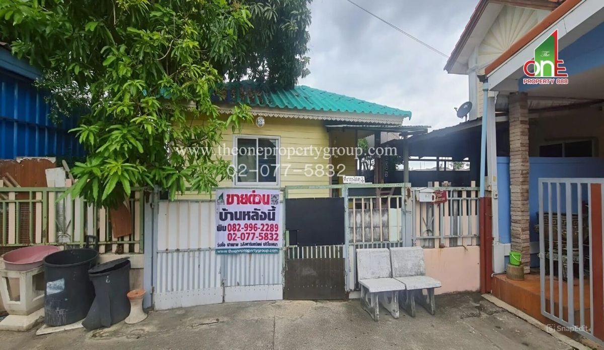 ขายทาวน์โฮมมหาชัย สมุทรสาคร : ทาวน์เฮ้าส์ 2 ชั้น ม.พฤกษา 42 ถนนเอกชัย-บางบอน ต.นาดี เมืองสมุทรสาคร จ.สมุทรสาคร