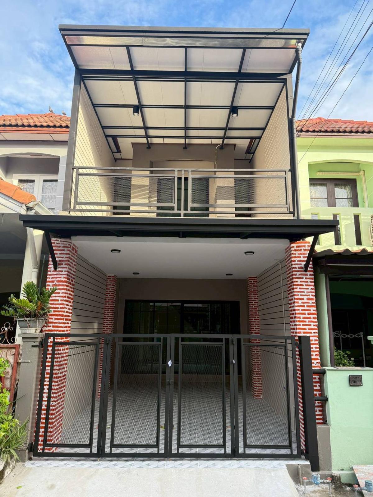 ขายทาวน์โฮมนนทบุรี บางใหญ่ บางบัวทอง : ขายทาวน์เฮ้าส์/ทาวน์โฮม  บ้านสินเพชร MRT-คลองบางไผ่ บางรักพัฒนา บางบัวทอง นนทบุรี CX-125438