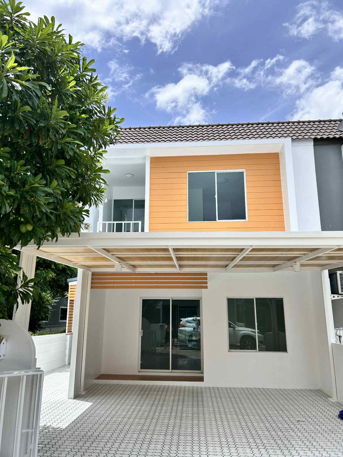 ขายทาวน์โฮมนนทบุรี บางใหญ่ บางบัวทอง : ขายทาวน์เฮ้าส์/ทาวน์โฮม  อารียา วงแหวน - ราชพฤกษ์ ละหาร บางบัวทอง นนทบุรี CX-126816