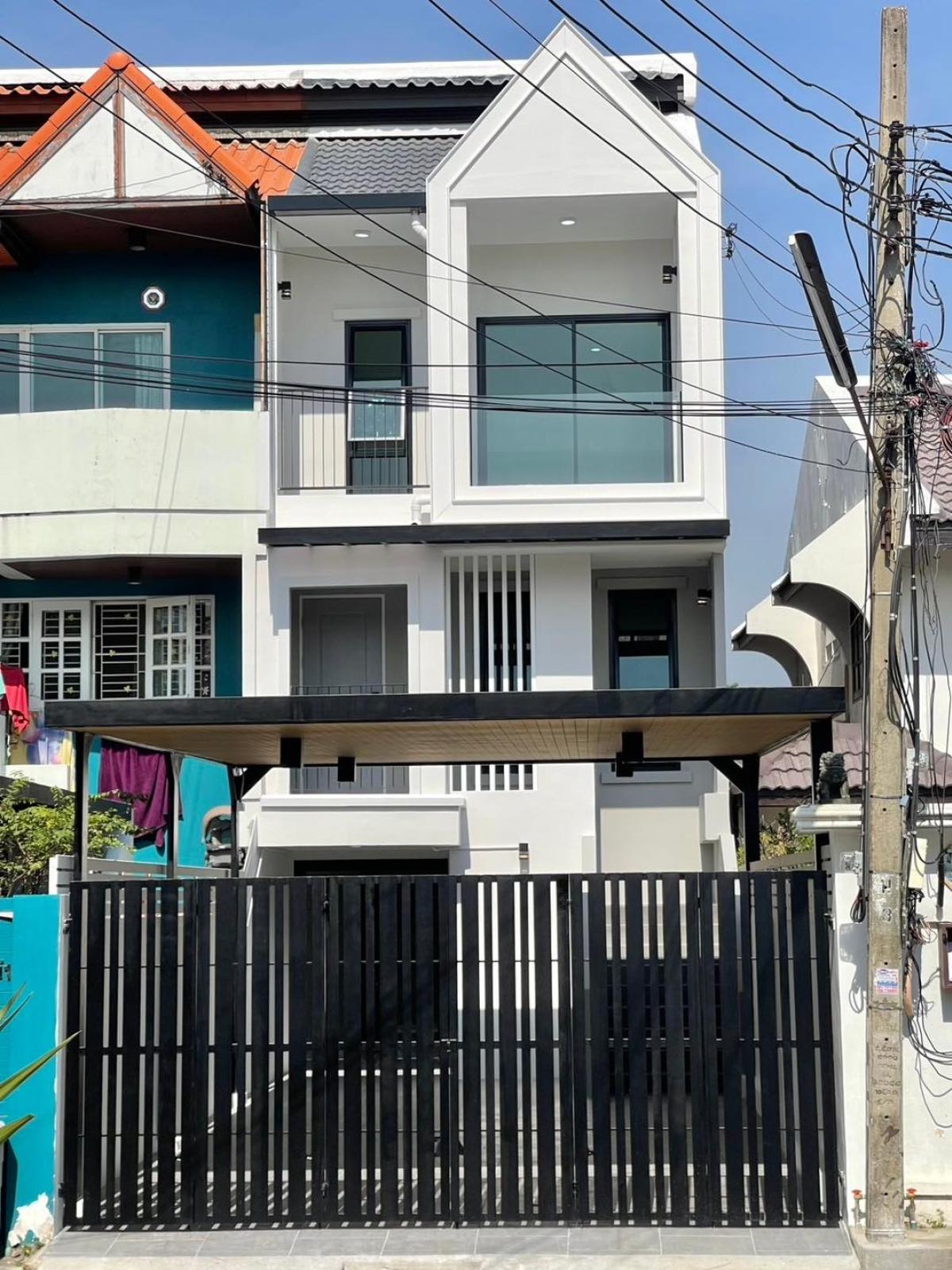 For SaleTownhomeRama5, Ratchapruek, Bangkruai : For Sale Townhome  , high floor , newly renovated , Tha Sai , Mueang Nonthaburi , Nonthaburi , CX-116494