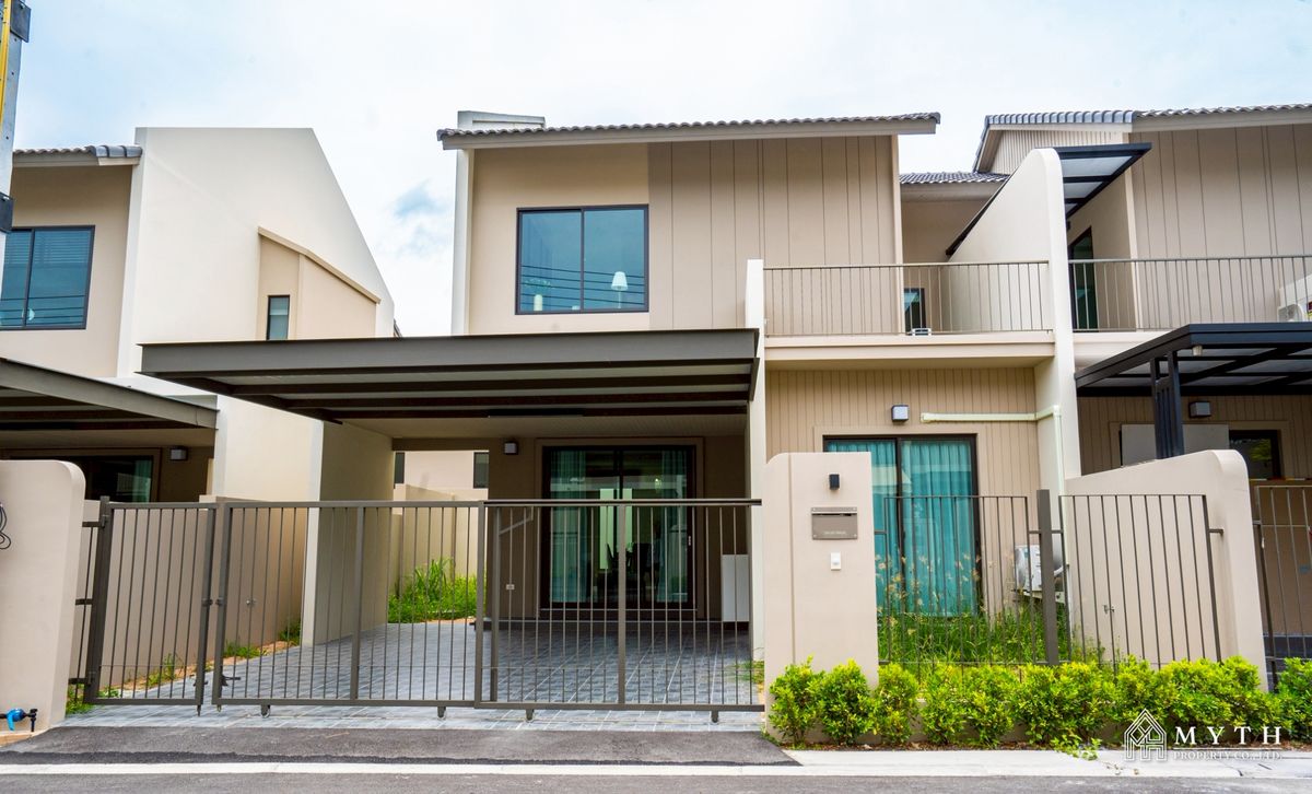 For RentHousePattaya, Bangsaen, Chonburi : New 2 Storey House for Rent – Prime Location near Motorway 7