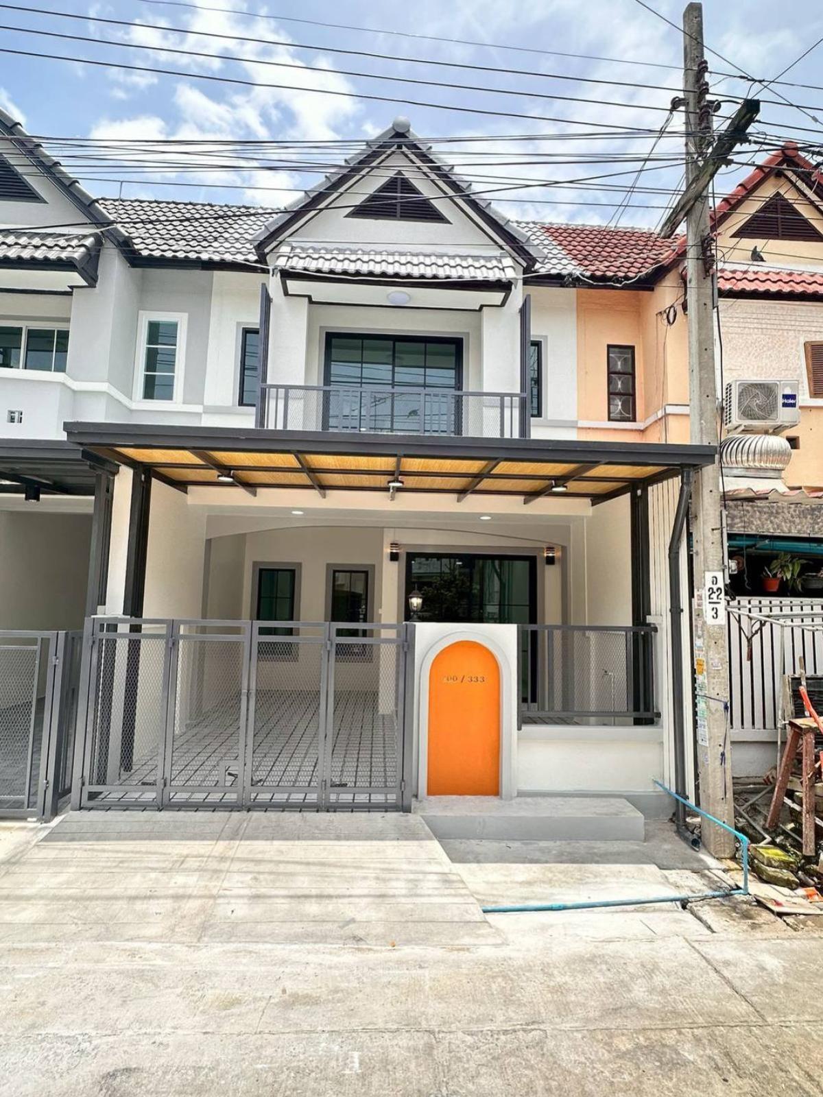 ขายทาวน์โฮมนนทบุรี บางใหญ่ บางบัวทอง : ขายทาวน์เฮ้าส์/ทาวน์โฮม  สวีทโฮม ปาร์ค บางบัวทอง รีโนเวทใหม่ บางบัวทอง บางบัวทอง นนทบุรี CX-128192