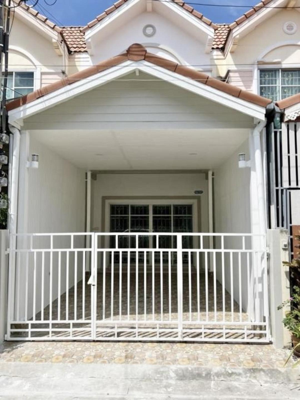 ขายทาวน์โฮมนนทบุรี บางใหญ่ บางบัวทอง : ขายทาวน์เฮ้าส์/ทาวน์โฮม  เหนือฟ้าโฟร์ บางบัวทอง พิมลราช บางบัวทอง นนทบุรี CX-128245