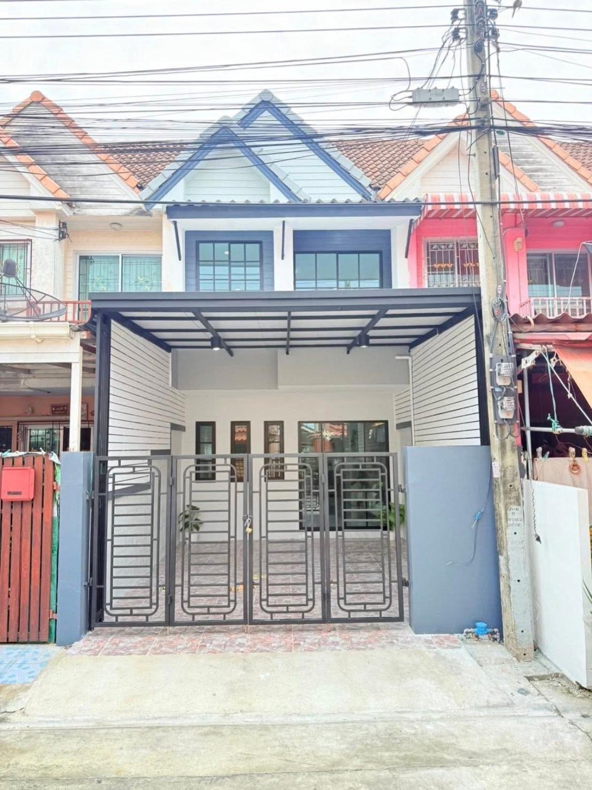 ขายทาวน์โฮมนวมินทร์ รามอินทรา : ขายทาวน์เฮ้าส์/ทาวน์โฮม บ้านรัชธานี 6 รีโนเวทใหม่ สายไหม เขต สายไหม กรุงเทพ CX-129722