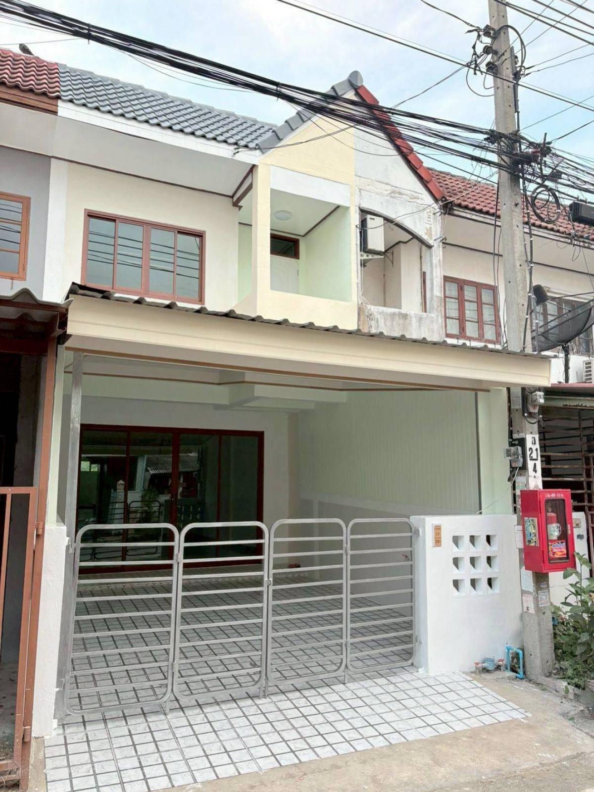 ขายทาวน์โฮมนนทบุรี บางใหญ่ บางบัวทอง : ขายทาวน์เฮ้าส์/ทาวน์โฮม  นันทิชา 2 รีโนเวทใหม่ ไทรน้อย ไทรน้อย นนทบุรี CX-129689