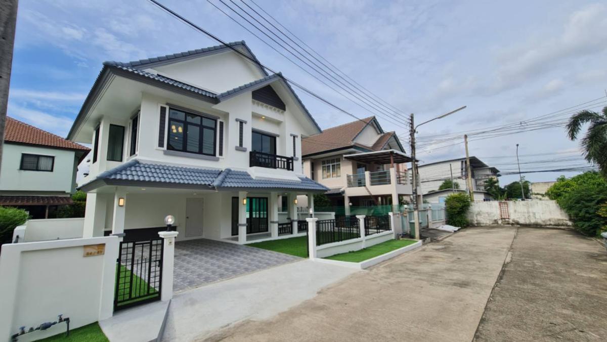 For SaleHousePathum Thani,Rangsit, Thammasat : For Sale House , Baan Flora Ville Rangsit - Pathum Thani , newly renovated , Bang Phut , Mueang Pathum Thani , Pathum Thani , CX-130682