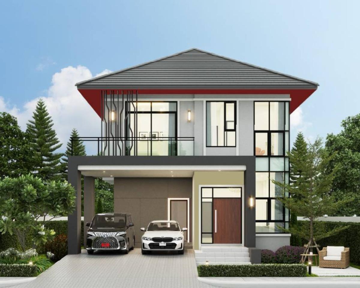 For SaleHousePattaya, Bangsaen, Chonburi : For Sale House , Amarin City Sattahip New Town Phase 4 , Sattahip , Sattahip , Chon Buri , CX-130326