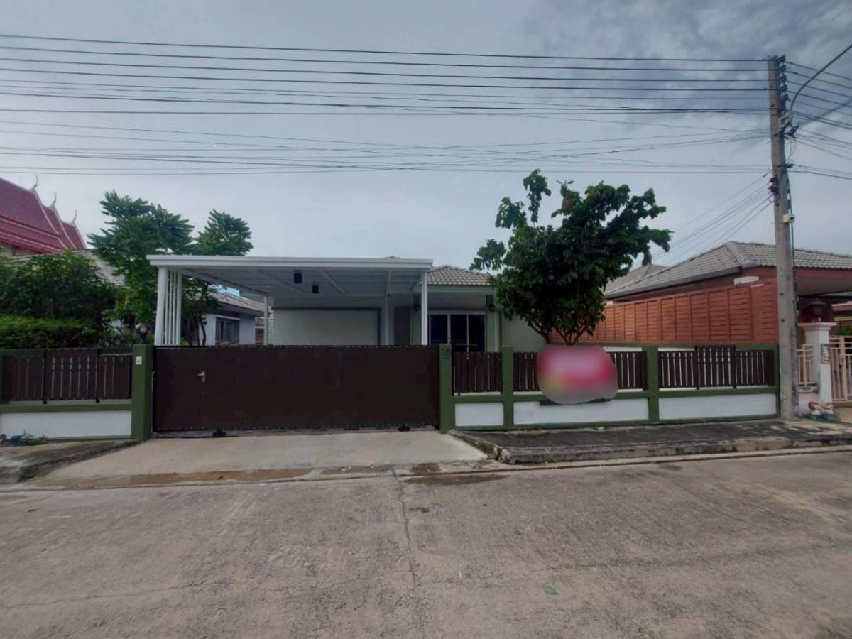 For SaleHouseMahachai Samut Sakhon : For Sale House , Visessiri , nice view , wide frontage , newly renovated , Khae Rai , Krathum Baen , Samut Sakhon , CX-131883