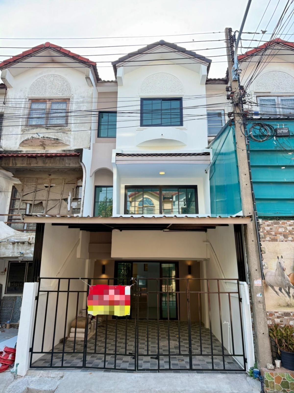 For SaleTownhomeMahachai Samut Sakhon : For Sale Townhouse/Townhome  , Baan Suan Rangsri 2 , nice view , wide frontage , newly renovated , Tha Sai , Mueang Samut Sakhon , Samut Sakhon , CX-131884