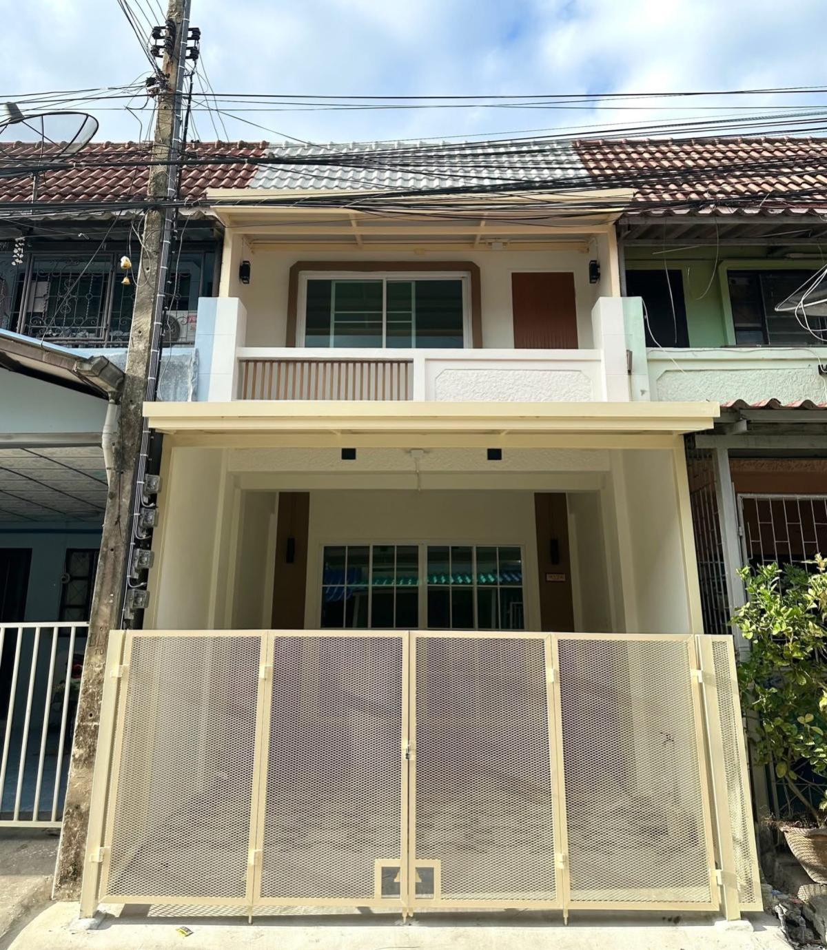 ขายทาวน์โฮมมหาชัย สมุทรสาคร : ขายทาวน์เฮ้าส์/ทาวน์โฮม  อิ่มอัมพร 10 รีโนเวทใหม่ คลองมะเดื่อ กระทุ่มแบน สมุทรสาคร CX-132560