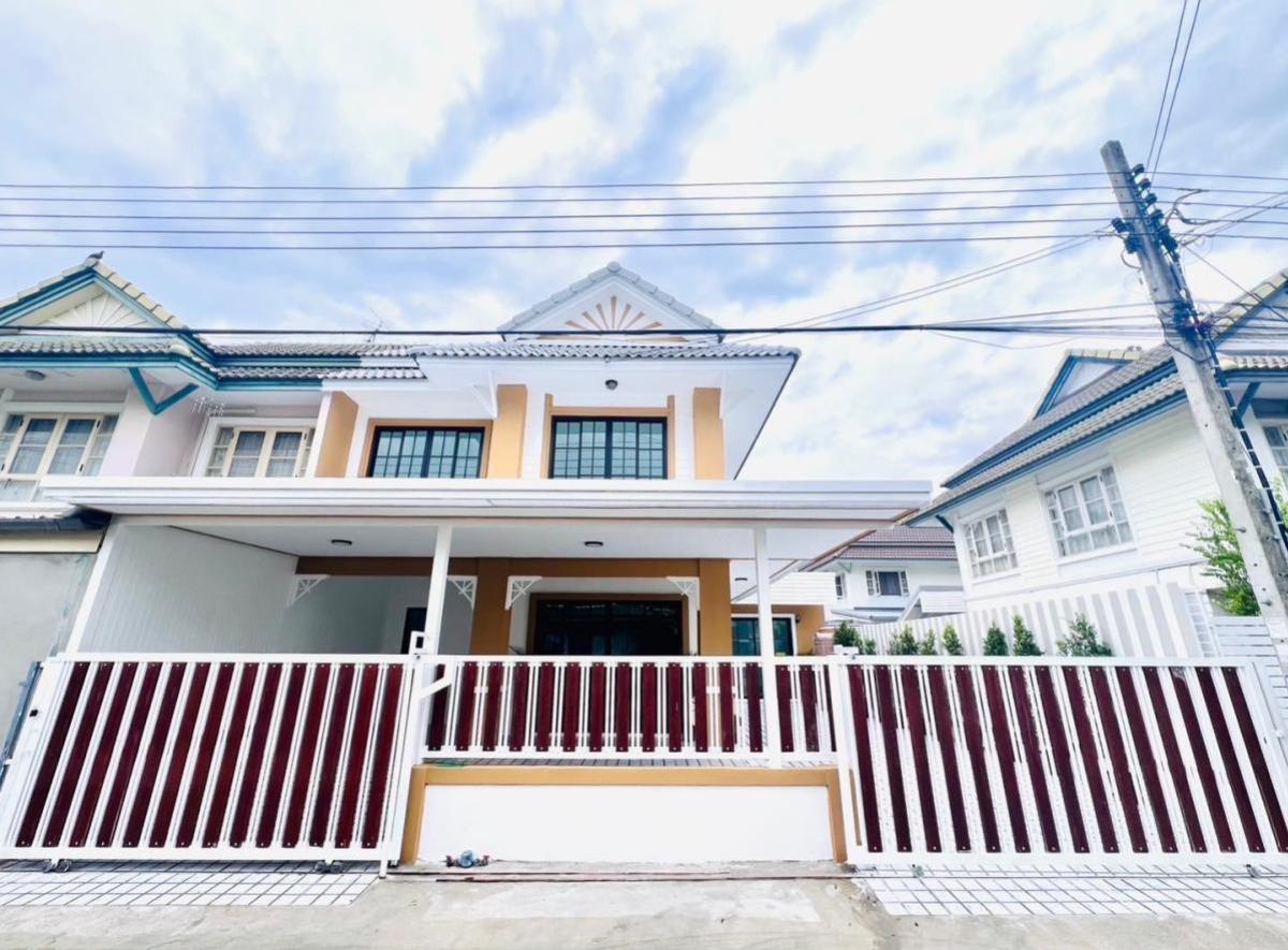 ขายบ้านนนทบุรี บางใหญ่ บางบัวทอง : ขายบ้าน  บ้านพฤกษา 19 ห้องมุม รีโนเวทใหม่ บางคูรัด บางบัวทอง นนทบุรี CX-133221