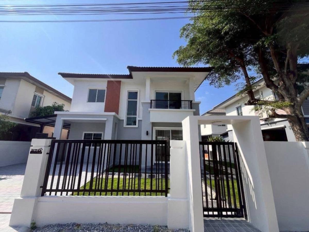 ขายบ้านนนทบุรี บางใหญ่ บางบัวทอง : ขายบ้าน  พฤกษา วิลเลจ 5 วงแหวน - รัตนาธิเบศร์ รีโนเวทใหม่ บางคูรัด บางบัวทอง นนทบุรี CX-133008