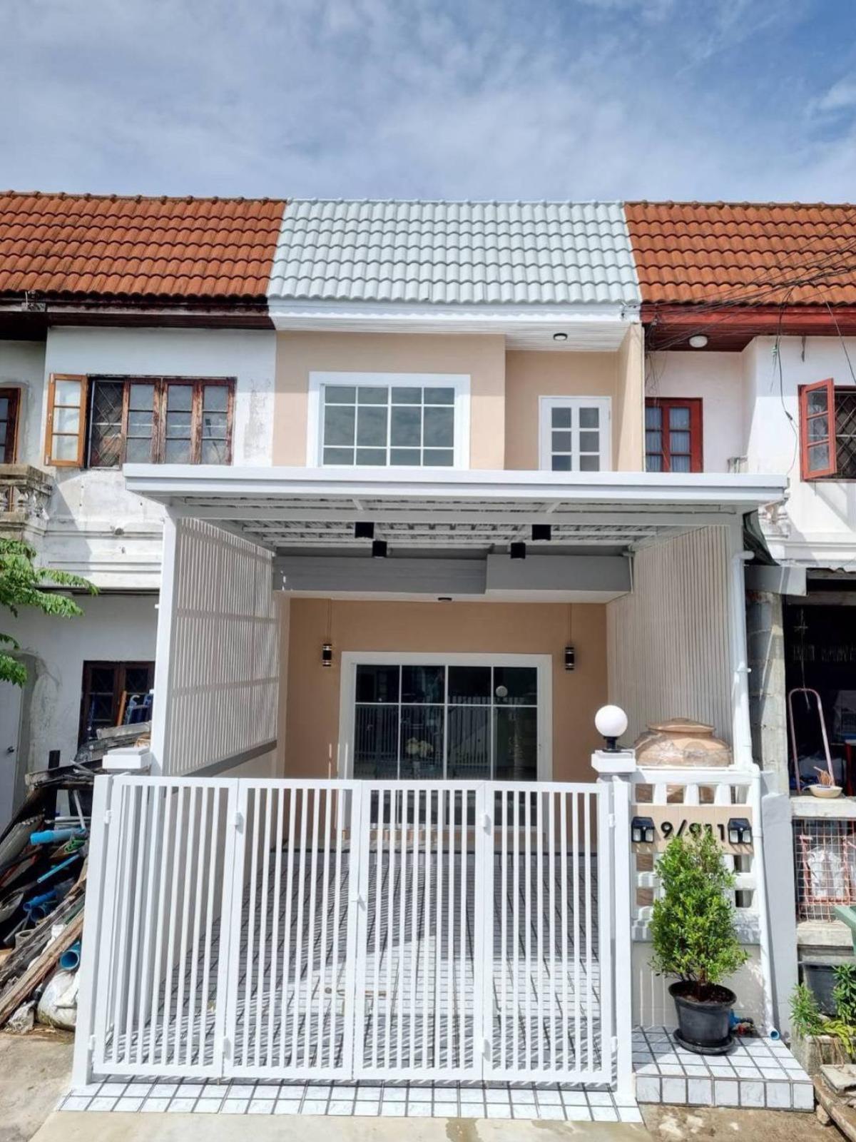 ขายทาวน์โฮมนนทบุรี บางใหญ่ บางบัวทอง : ขายทาวน์เฮ้าส์/ทาวน์โฮม  บ้านรัตนาธิเบศร์ รีโนเวทใหม่ MRT-ตลาดบางใหญ่ บางรักพัฒนา บางบัวทอง นนทบุรี CX-128830