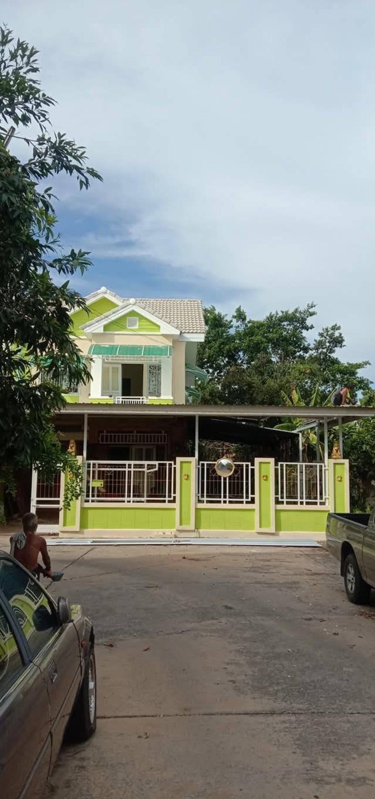 For SaleTownhomeMahachai Samut Sakhon : For Sale Townhouse/Townhome  , Wisetsuk Nakhon 19 , nice view , corner unit , wide frontage , Phanthai Norasing , Mueang Samut Sakhon , Samut Sakhon , CX-134430
